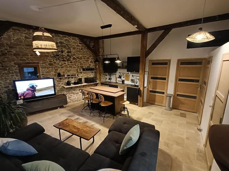 Grange Renovee Dans Cour Privee Bergheim Exterior foto
