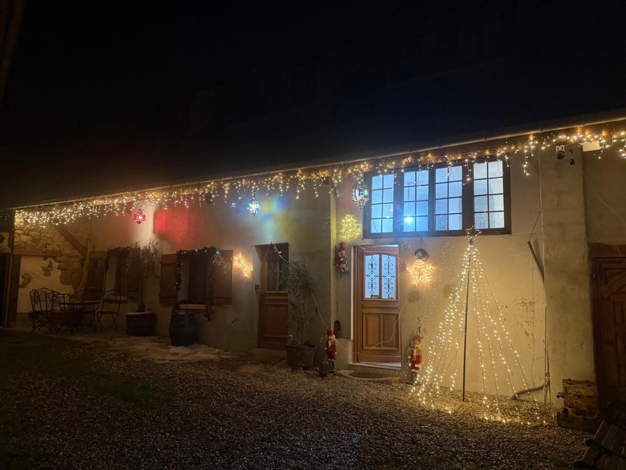 Grange Renovee Dans Cour Privee Bergheim Exterior foto